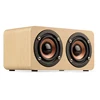 2019 Best Mini Wooden 6W wireless Studio Surround Portable Bluetooth 4.2 Speaker