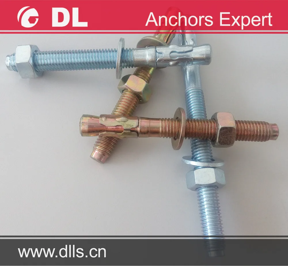 Gi Wedge Anchor M16 X 100mm Through Bolt Buy Wedges And Anchor For