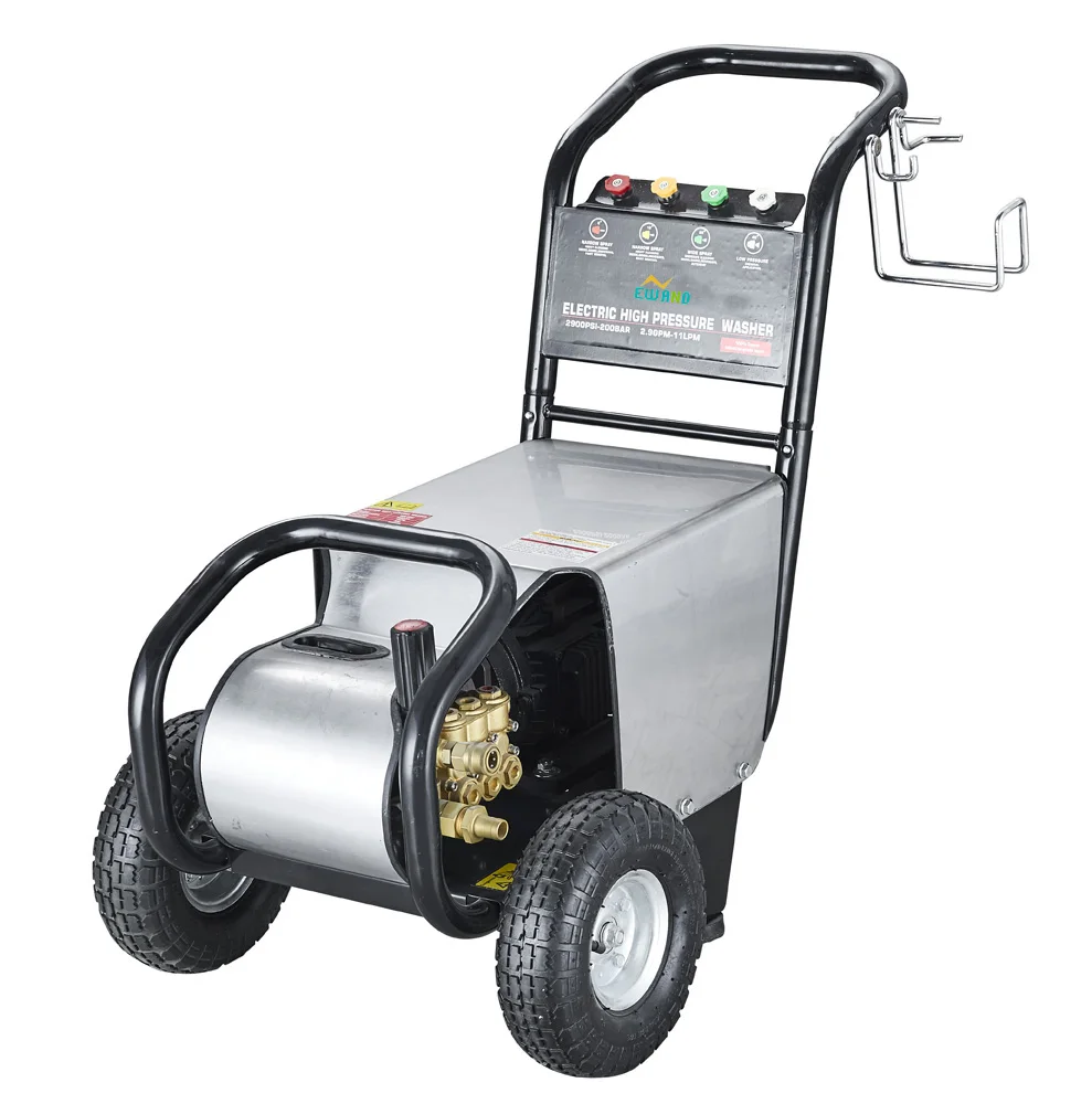 China Household 2.5kw 1500psi 100bar Mobile Electric High Pressure Cleaner Car  Power Washer - China High Pressure Washer Car, Water Cleaner Machine