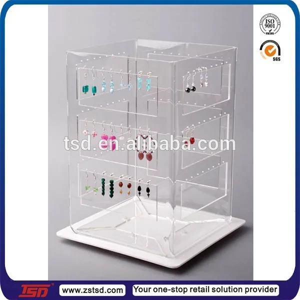 Tsd A909 Double Sided Jewelry Display Cases For Table Top Tsd A909 Double Sided Jewelry Display Cases For Table Top Earring Case