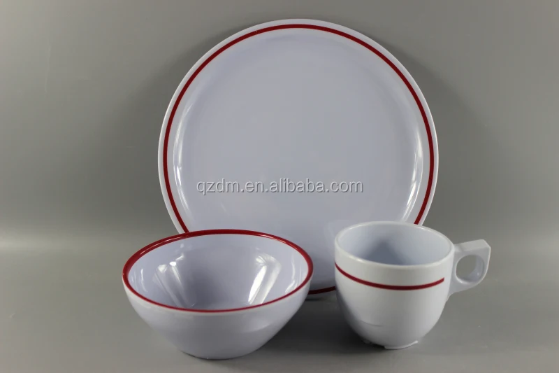 12 pcs Melamine Dinnerware Sets 3PCS