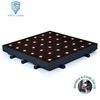 China Booth Decor Designed 60*60Cm Sector Led Digital Dance Floor