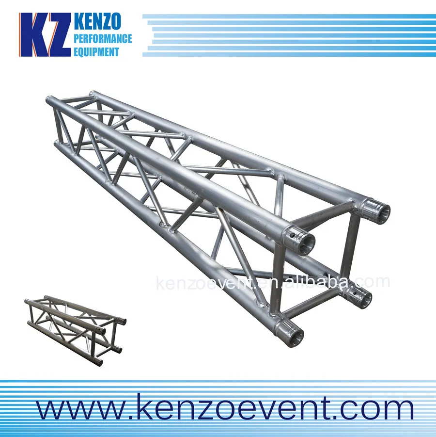 Customized square triangle truss aluminum DJ booth truss lectern