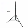 Telescopic DJ-190 black photographic camera studio photo light stand for photography