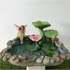 Hot Sale Water lily pond with pump Fairy Garden Miniatures