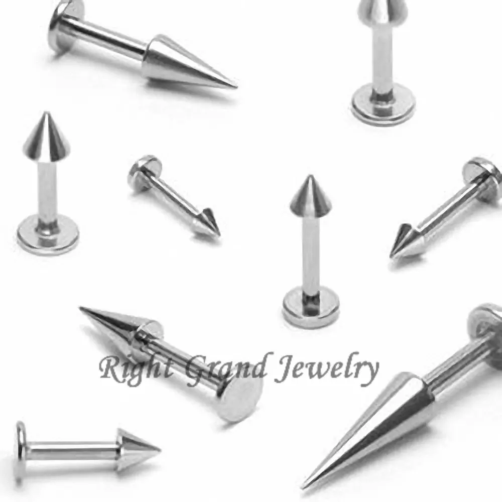 Custom Spike Lip Body Jewelry Titanium Piercing Buy Body Jewelry in Titanium Piercing
