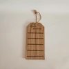 Wholesale wood craft wall hanging frame for home planning with rope