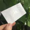 2018 high quality wholesale factory custom ROSE GOLD FOIL logo business cards