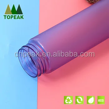 Transparent and water-resistant portable plastic water cup