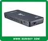 WIFI + Miracast + HDMI + USB + Micro SD mini wireless projector for children education(SMP7044)