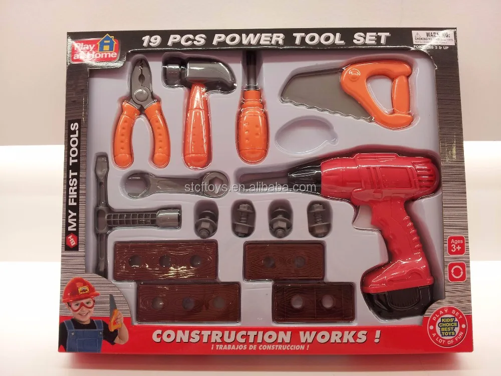 Hot Sale 22pcs Children Educational Toy Cheap Play Power Tool Set Toys For Kids Buy Plastic