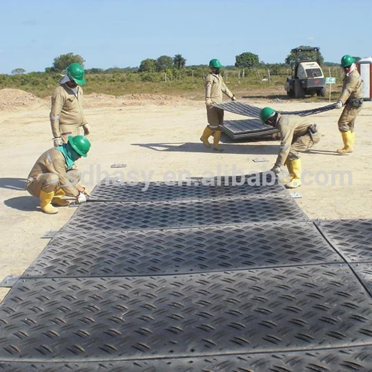 Hdpe Temporary Access Mating And Road Mats Antislip Outdoor Ground Mat