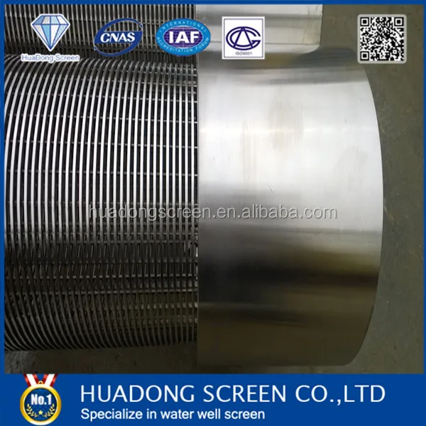 product-600-600 Johnson Wedge Wire Screen /Johnson Filter Screen for Algeria