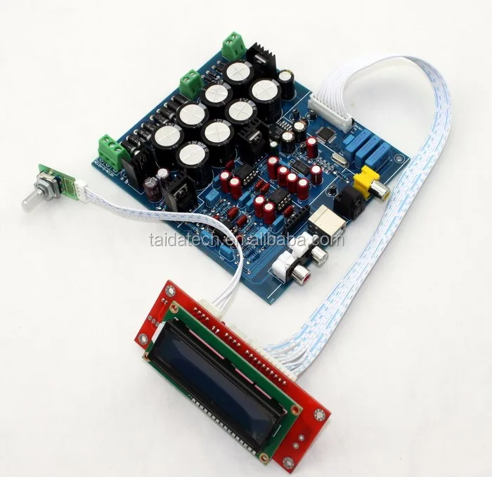 PCM1794 + AK4118 Soft Control DAC Decoder Board - GZYJ-563