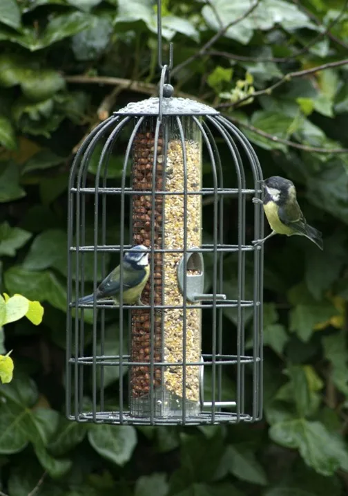 New Style Garden Metal Tube Seeds Hanging Bird Feeder Buy Metal