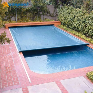 Trampoline cover for swimming pools. Trampoline cover for the pool. The cover for the pool.