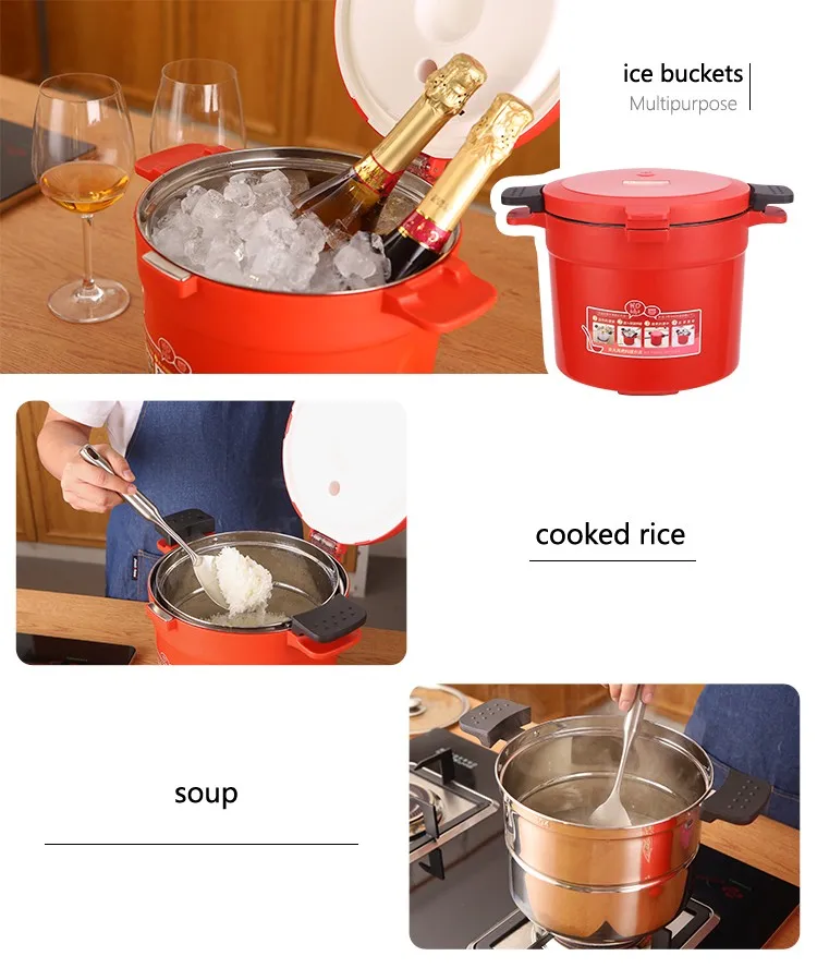 Hot Selling Thermal Cooker/thermal Rice Cooker/reboiling Cooking Pot 7l