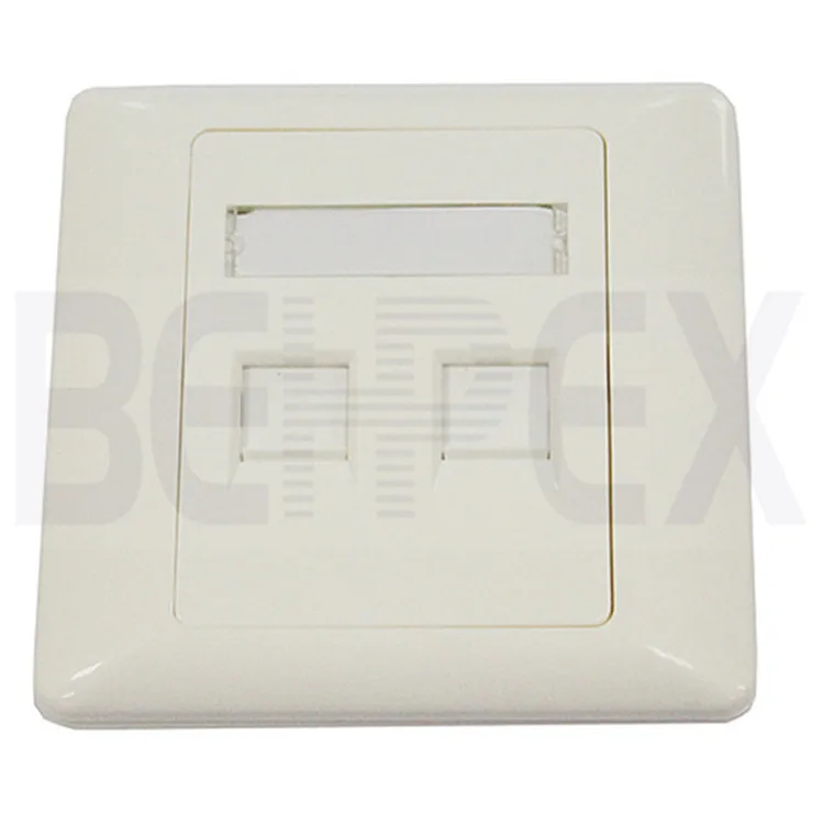 Rj45 Coupler Wall Plate/ Dual Face Plate/wall Plate - Buy Dual Face ...
