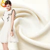 Wholesale Solid Color Dyeing 100 Polyester Bark Hemp Thickened Fold chiffon Fabric Lining Fabrics for Fashionable Dress Shirt
