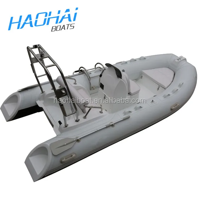 Rib Boat Rib390c Person Double Hull Fiberglass Popular 12.8ft 4 Fishing Outboard Sailing Yacht