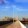 China Q235B steel material street light pole weight