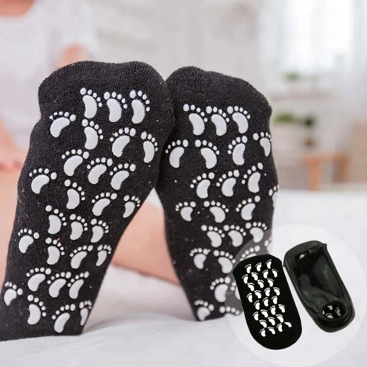 Black spa gel sock