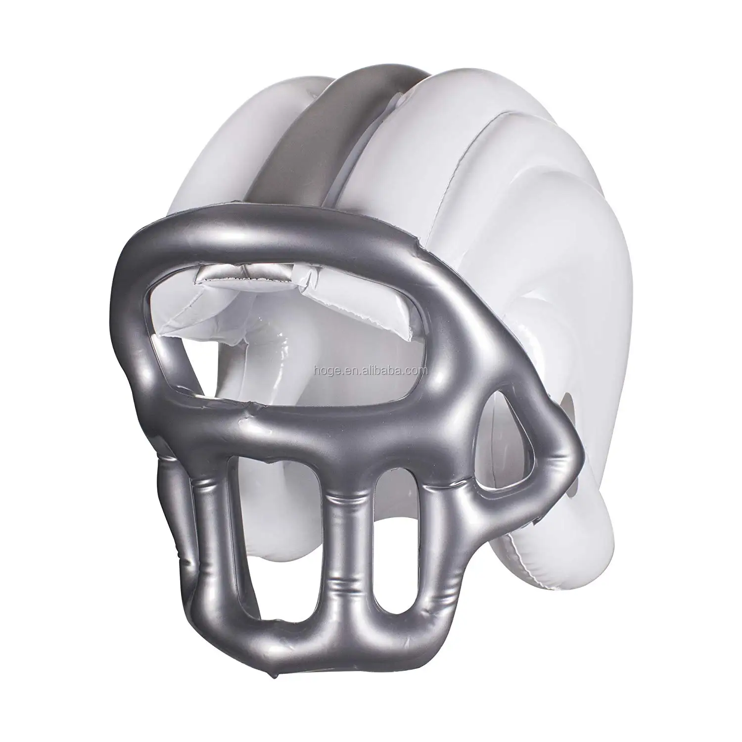 wearable inflatable football helmet