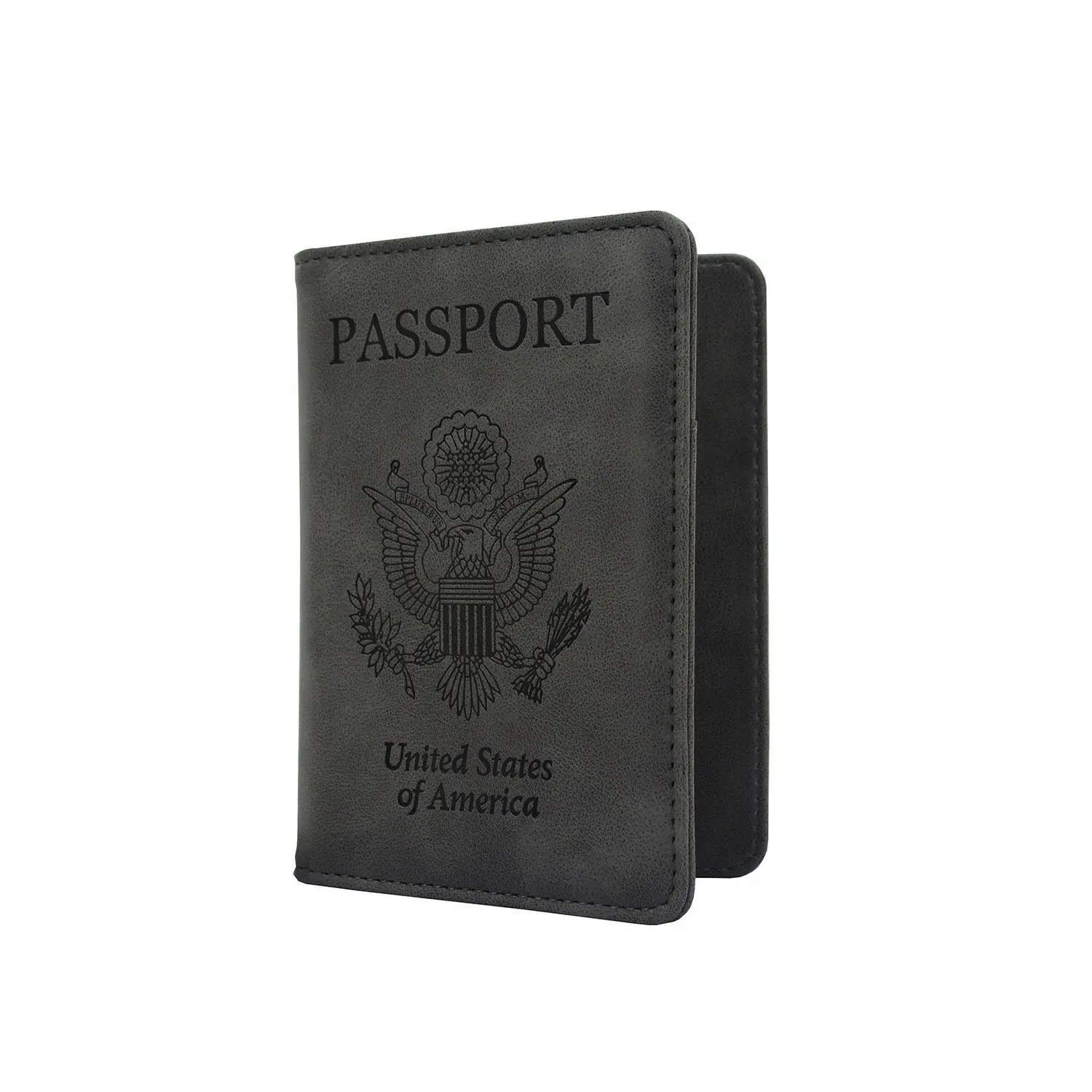 Travel Passport Wallet Case Vivefox RFID Leather Passport Holder Cover