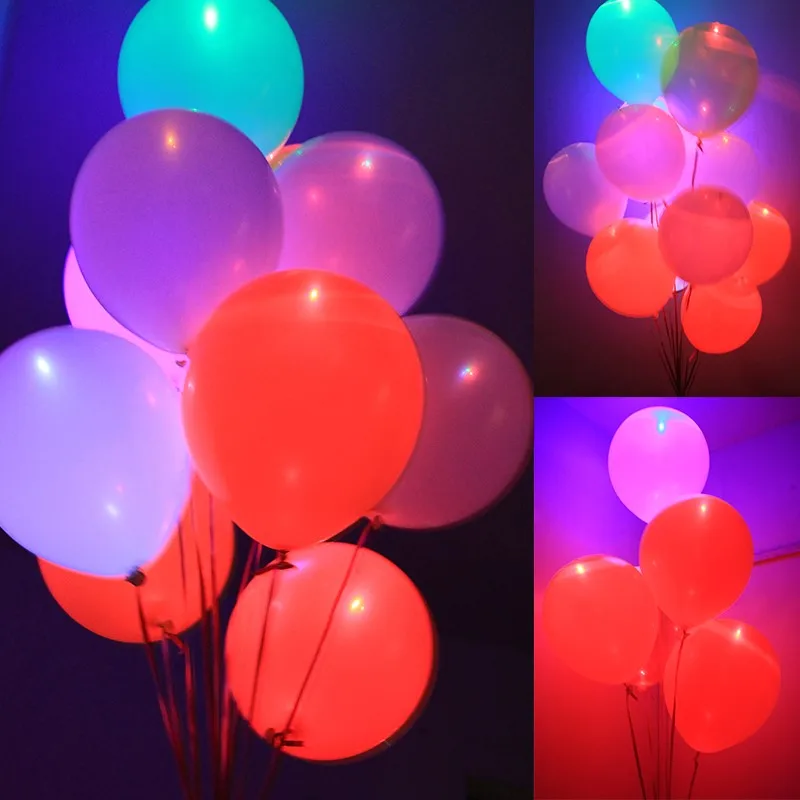 Wholesale Colourful Led Balloon Light Up Led Balloon Led Glowing