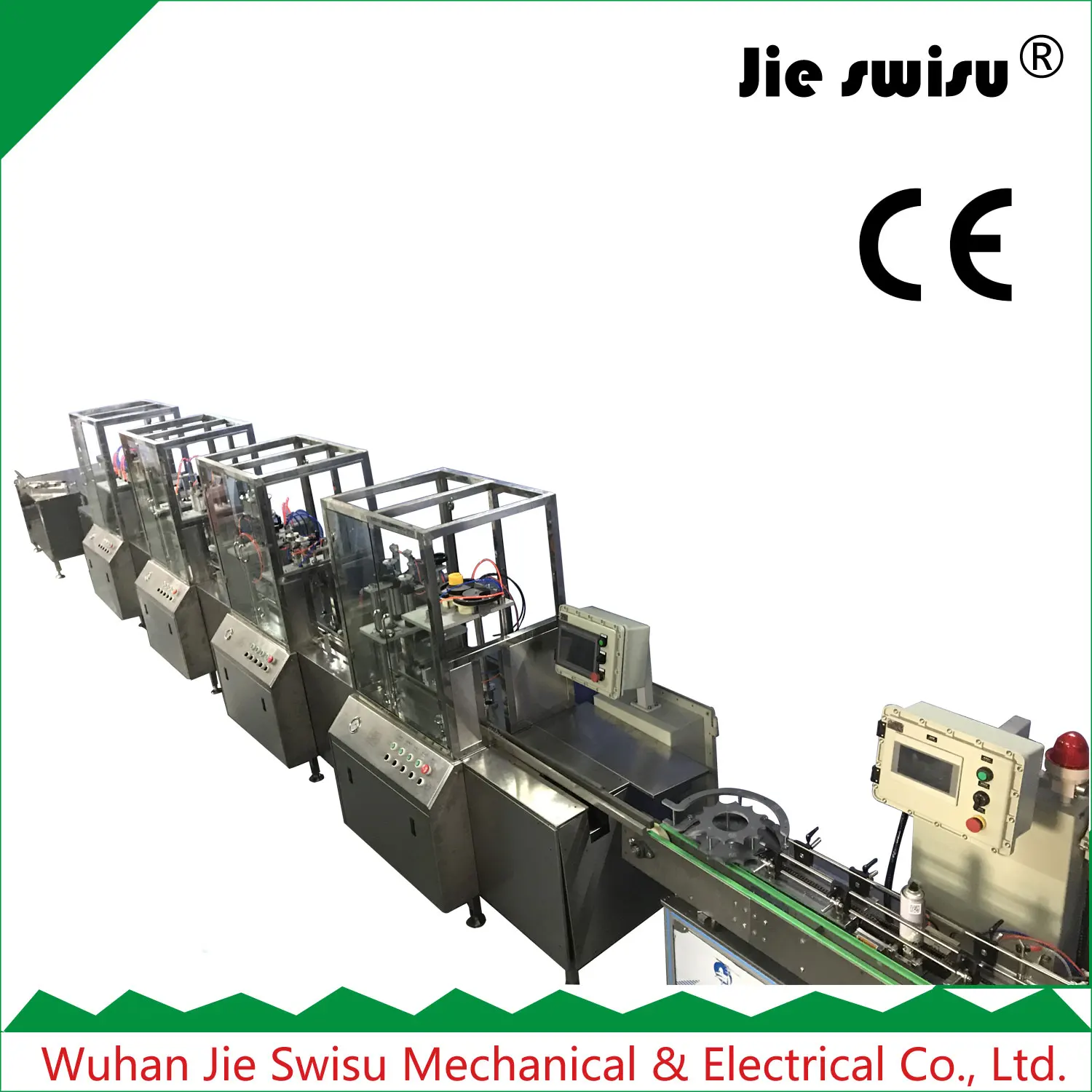 Cjxh2800a Automatic Air Freshener Production Line Aerosol Filling