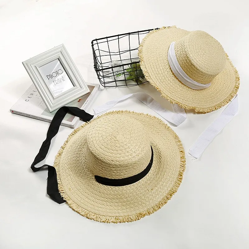 Wholesale Straw Hat Handmade Panama Women Summer Raffia Big Hat - Buy ...