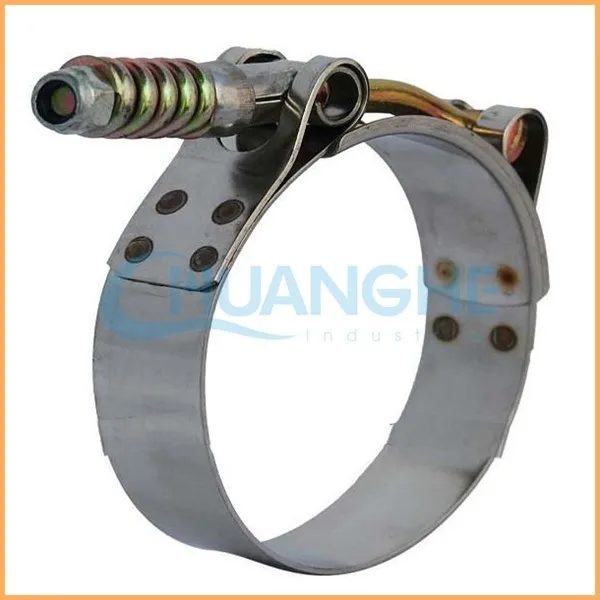 Spring Loaded T Bolt Pipe Clamp Manufacturer Buy Spring Loaded T Bolt