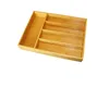 In Drawer Organizer Bamboo Utility for kitchen , bathroom , office and cosmetics