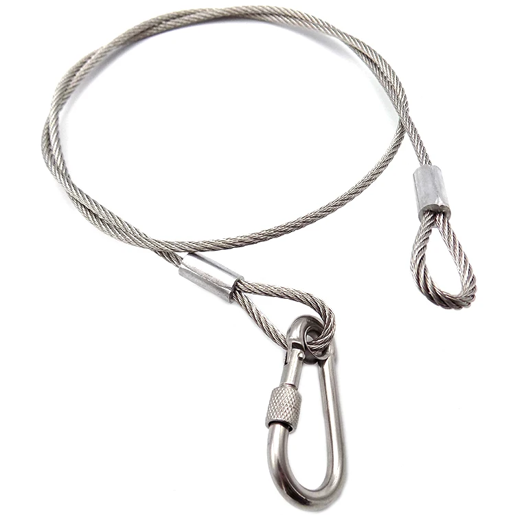 Stainless Steel Cable With Sleeves Eyelet Terminates Buy Stainless