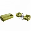 New model multi-colored leather living room sofa 7 seater