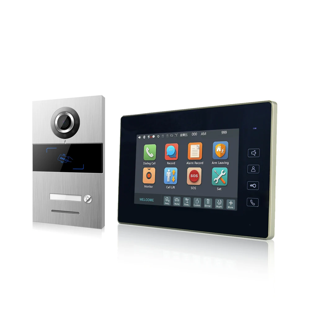 Tcp Ip Villa Multi Room Video Door Phone Door Bell Intercom System