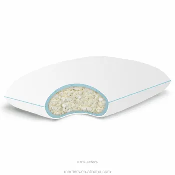 shredded memory foam pillow