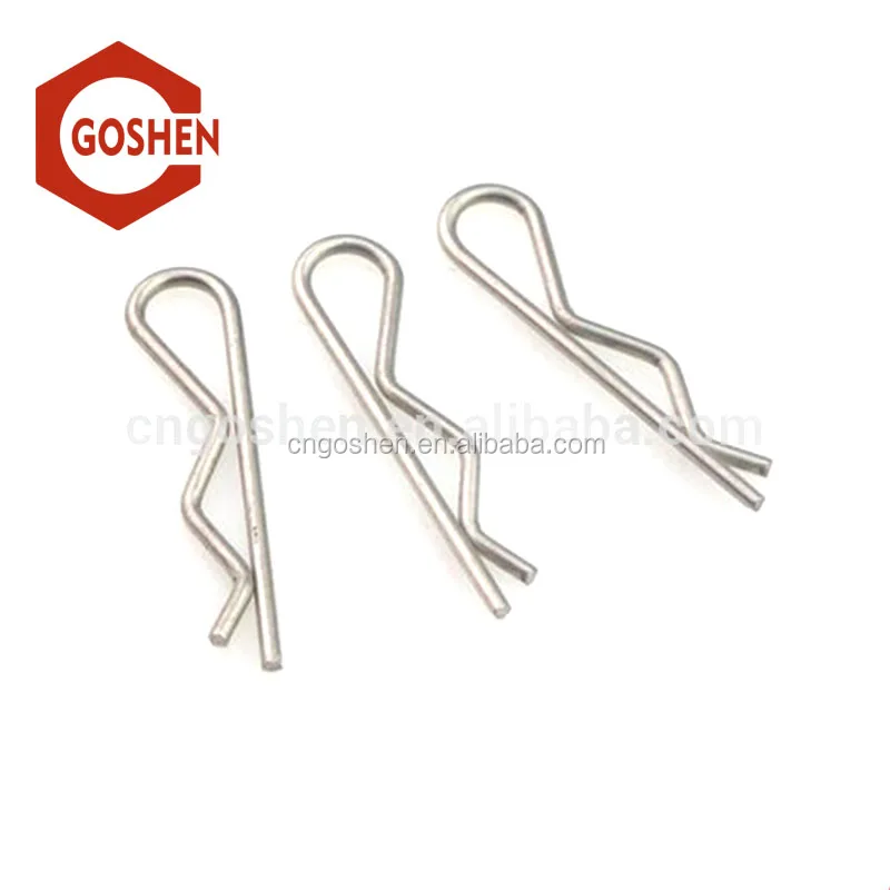 4 * 75mm Gaosheng 4 PCS Stainless Steel R Clips Retaining Spring R Clips That Hold The Split pin of The Spring Clutch