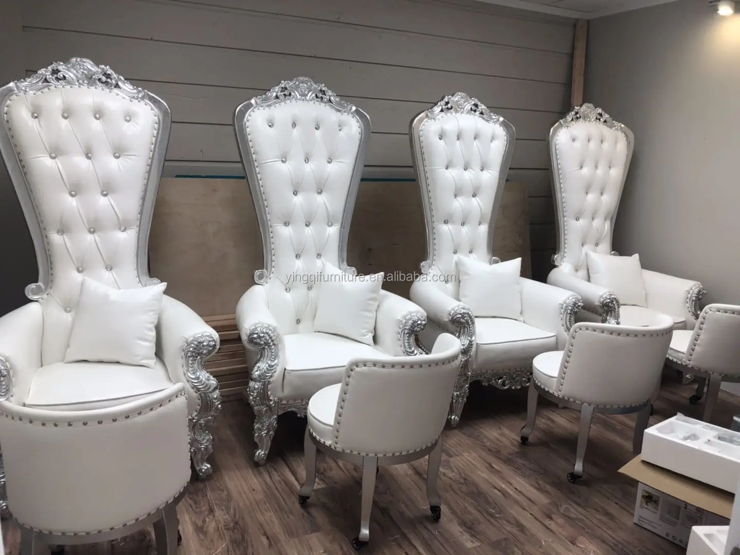 Luxury White Spa Pedicure Chair With Bowl Buy Luxury White Spa