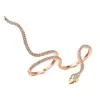 Huilin Customized Vintage Snack Shape Serpentine Miniature Zircon Ring