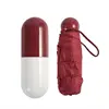 Capsule Sun Umbrella Mini Rain Windproof Protection Portable UV Blocking AA415