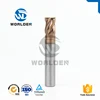 WORLDEN HRC55 Multifunctional Solid Carbide 2/3/4/6 Flutes Endmills, Milling Cutter for Machine Tool