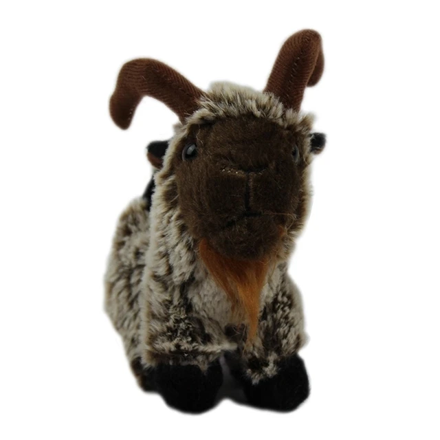 black goat stuffed animal