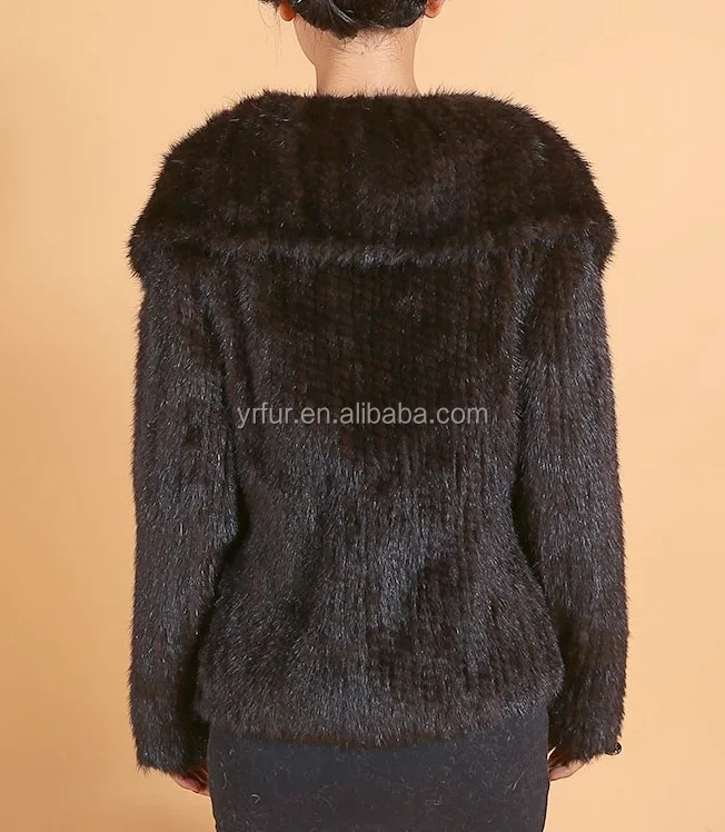 knitted lamb coat