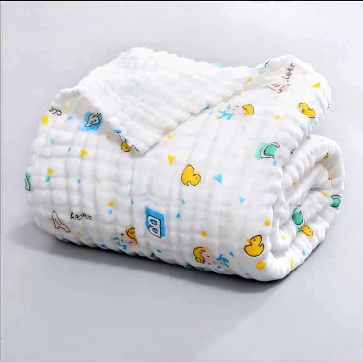 100cotton Material And Used Blanket In Korean Baby Newborn Blanket