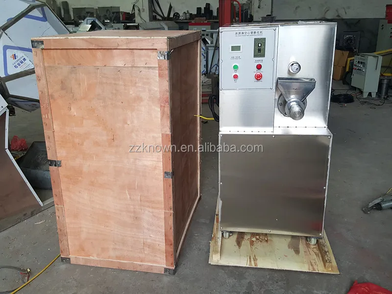 Snack Exturder Ice Cream Cone / Puffed Corn Stick Making Machine