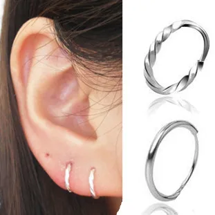 Small Hoop Earrings Pastal Names Small Hoop Earrings
