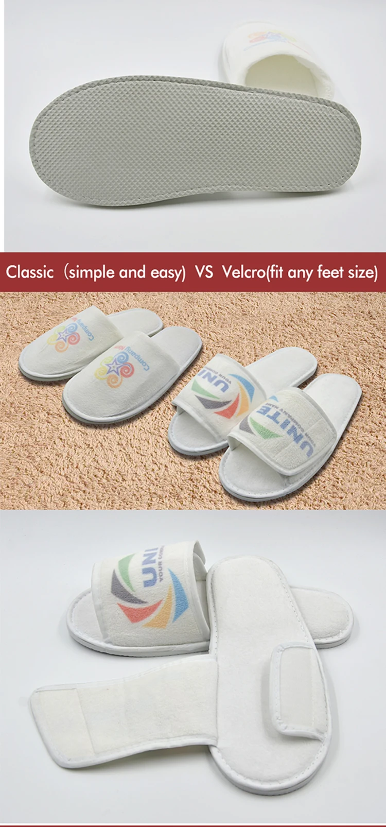 blank sublimation slippers