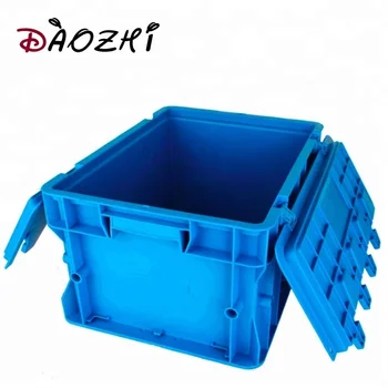 plastic stacking boxes with lids