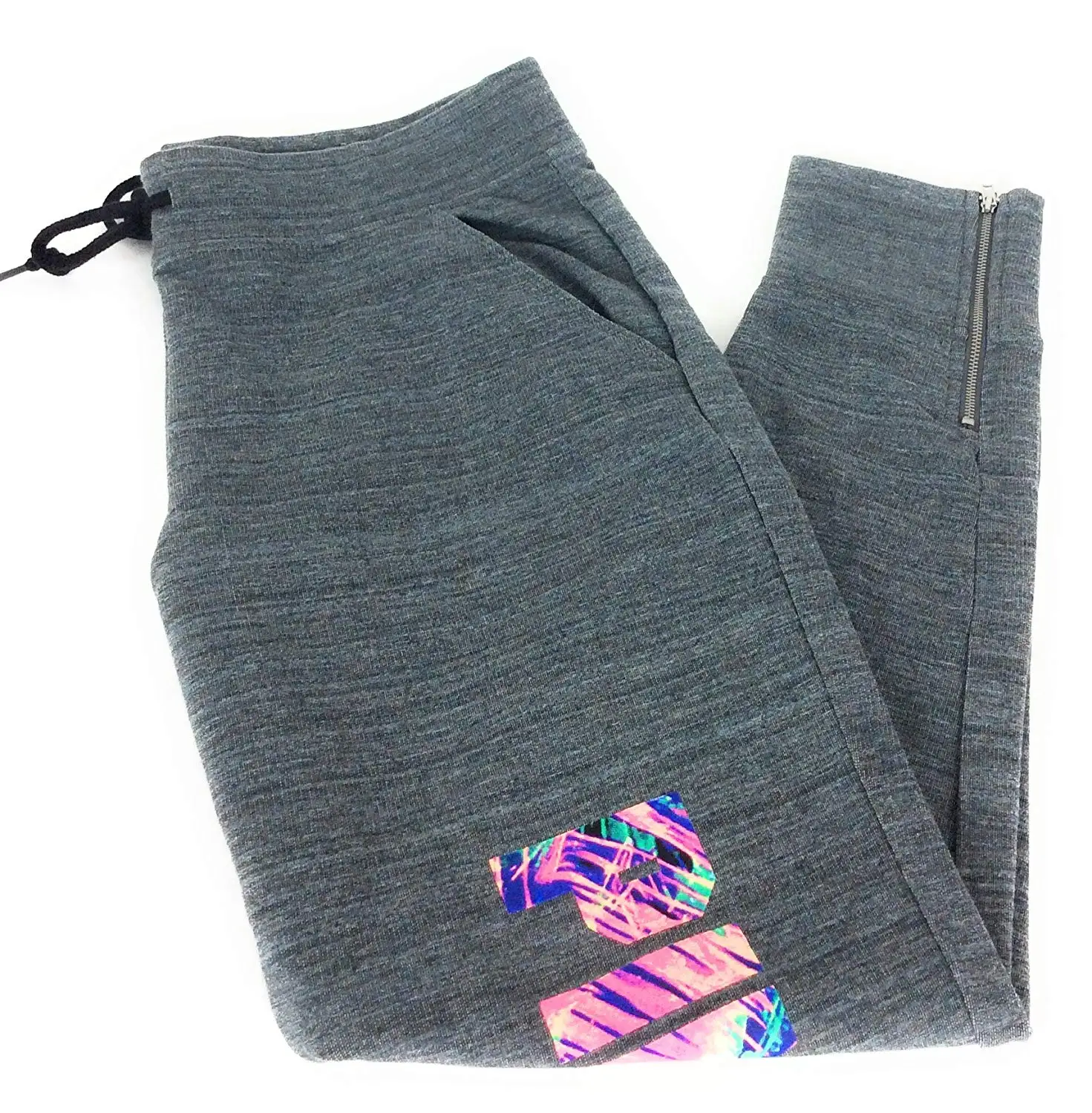 ankle zipper sweatpants